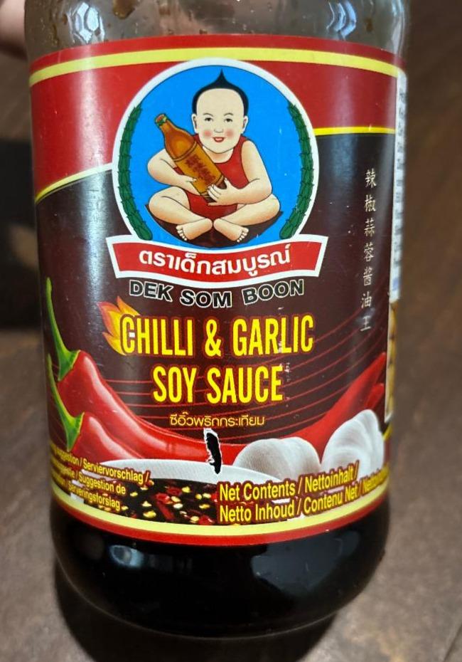 Fotografie - Chilli & Garlic Soy Sauce Dek Som Boon