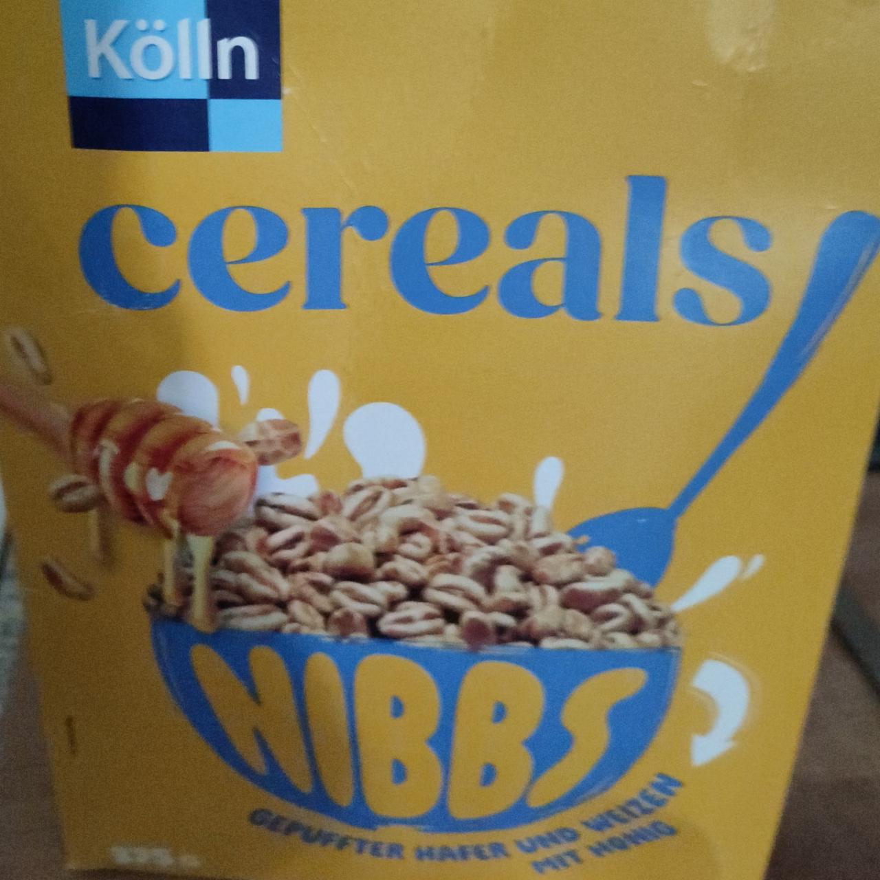 Fotografie - Cereals nibbs gepuffter hafer und weizen mit honig Kölln