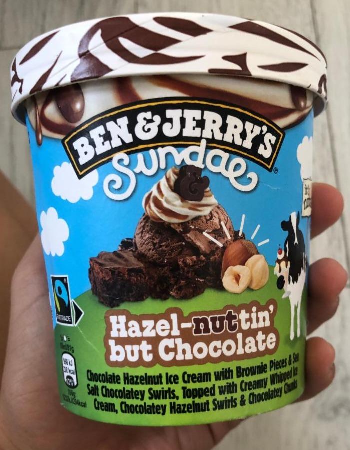 Fotografie - Sundae Hazel-nuttin' but Chocolate Ben & Jerry's