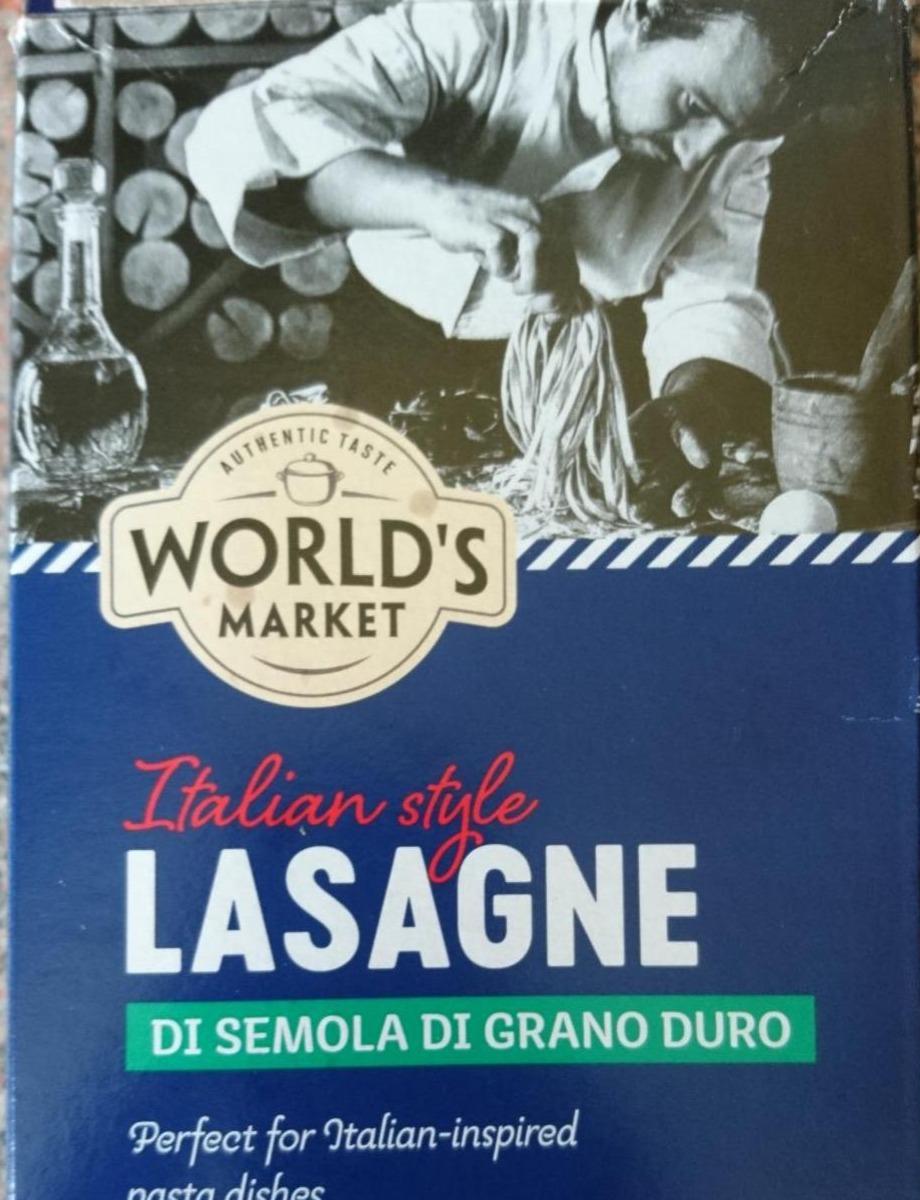 Fotografie - Italian Style Lasagne World's Market