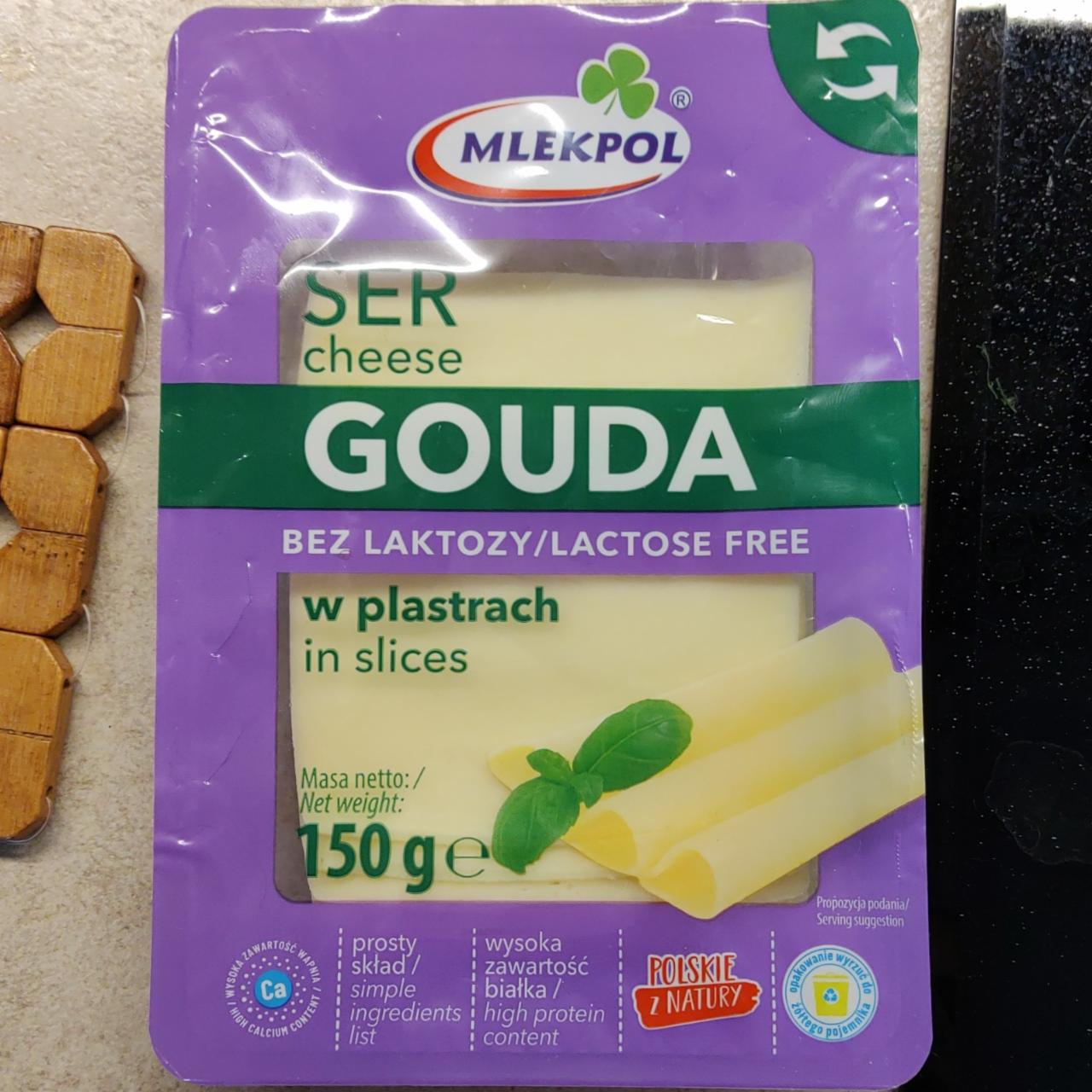 Fotografie - Mlekovita bez laktozy Gouda plátky