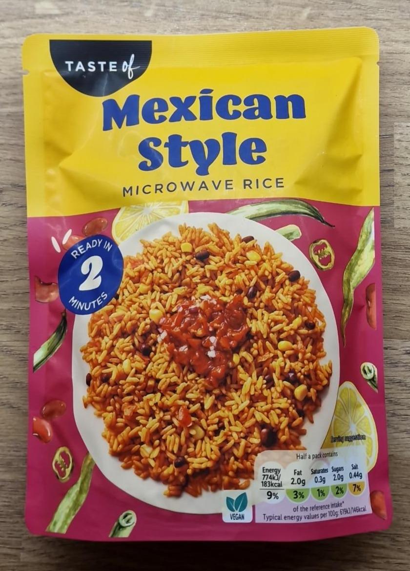 Fotografie - Mexican Style Microwave Rice Taste of