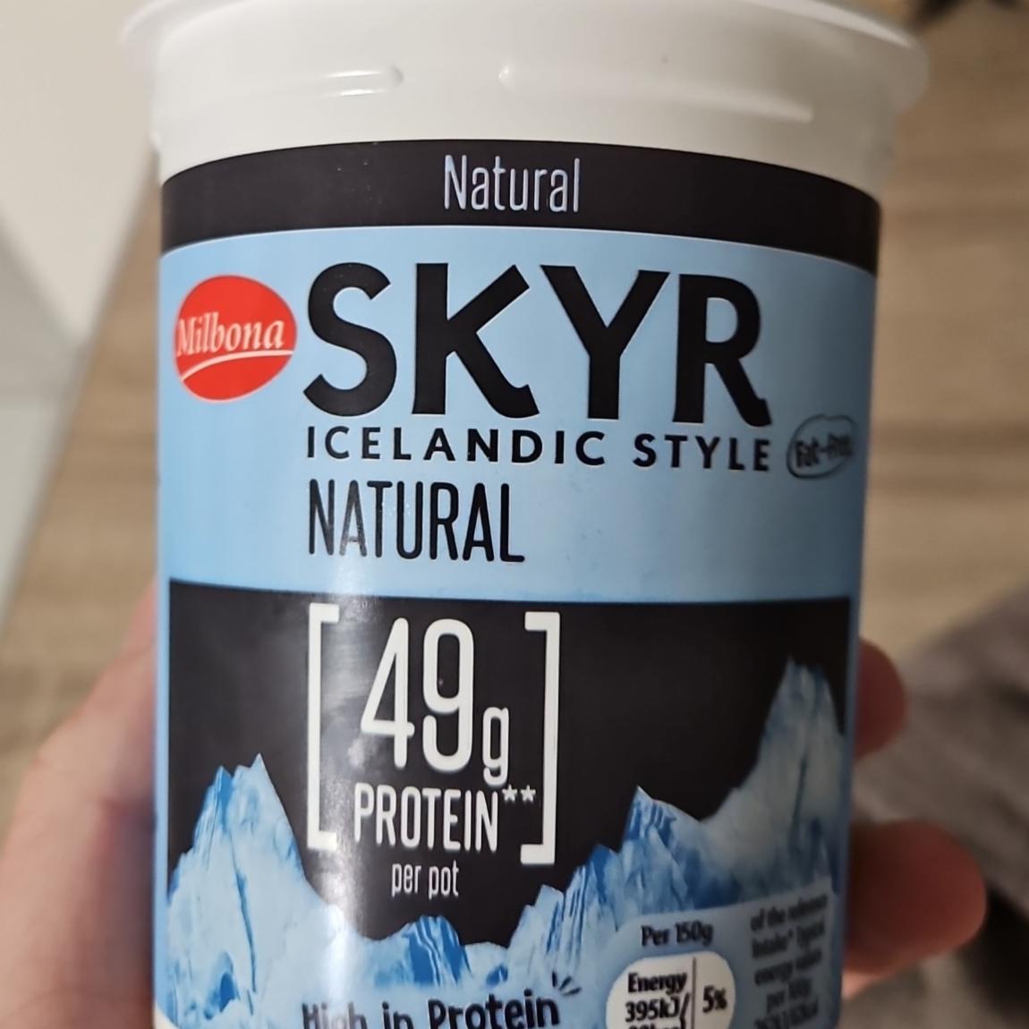 Fotografie - Skyr Fat Free Natural Milbona