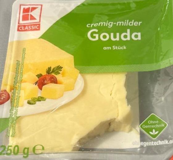 Fotografie - Gouda am stück cremig-milder K-Classic