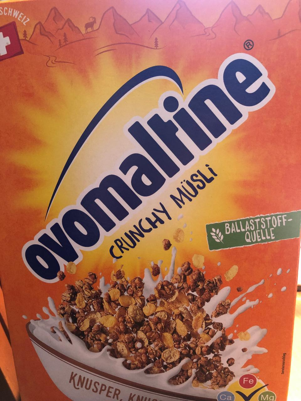 Fotografie - Crunchy müsli Ovomaltine