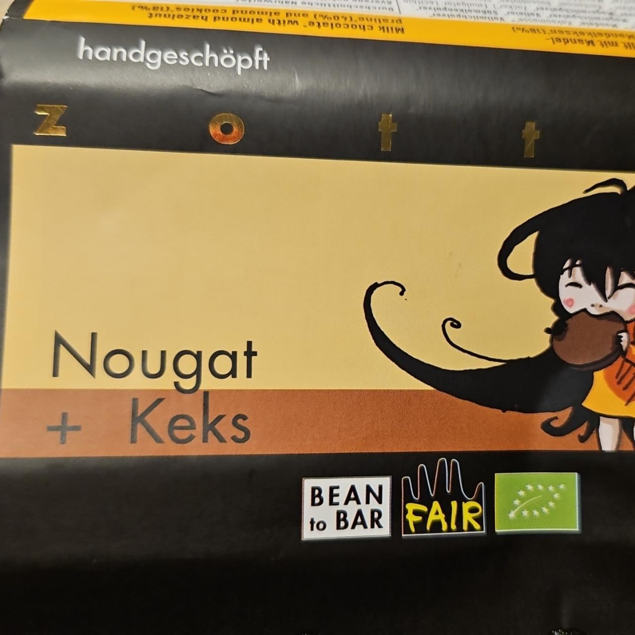 Fotografie - Nougat + Keks Zotter