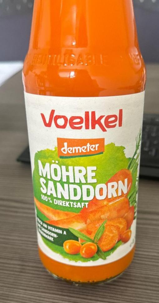 Fotografie - Voelkel Möhre Sanddorn demeter