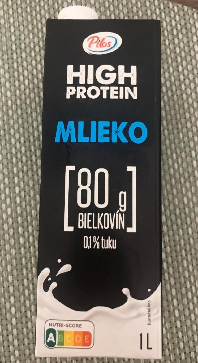 Fotografie - High Protein Mlieko 0,1% tuku Pilos