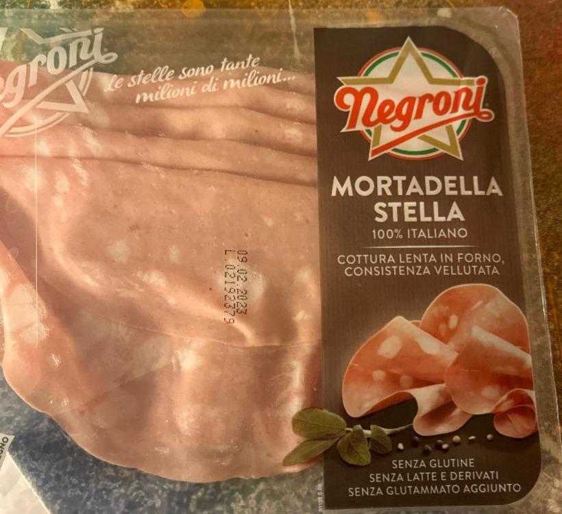 Fotografie - Mortadella Stella Negroni