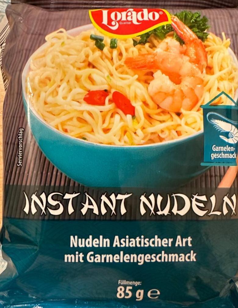 Fotografie - Instant Nudeln Asiatischer Art mit garnelengeschmack Lorado