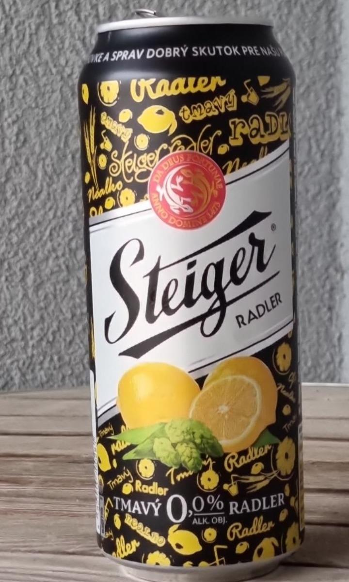 Fotografie - Steiger Tmavý 0,0% Radler Citrón