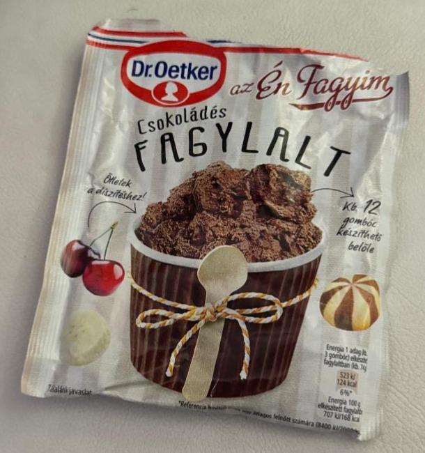 Fotografie - Csokoládés fagylalt Dr.Oetker