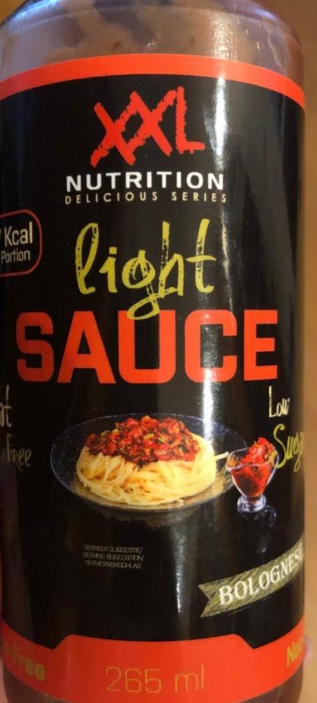 Fotografie - XXL Nutrition light sauce Bolognese