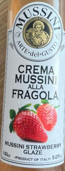 Fotografie - Crema mussini alla fragola Mussini