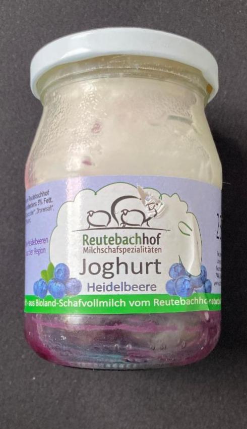 Fotografie - Joghurt Heidelbeere Reutebachhof