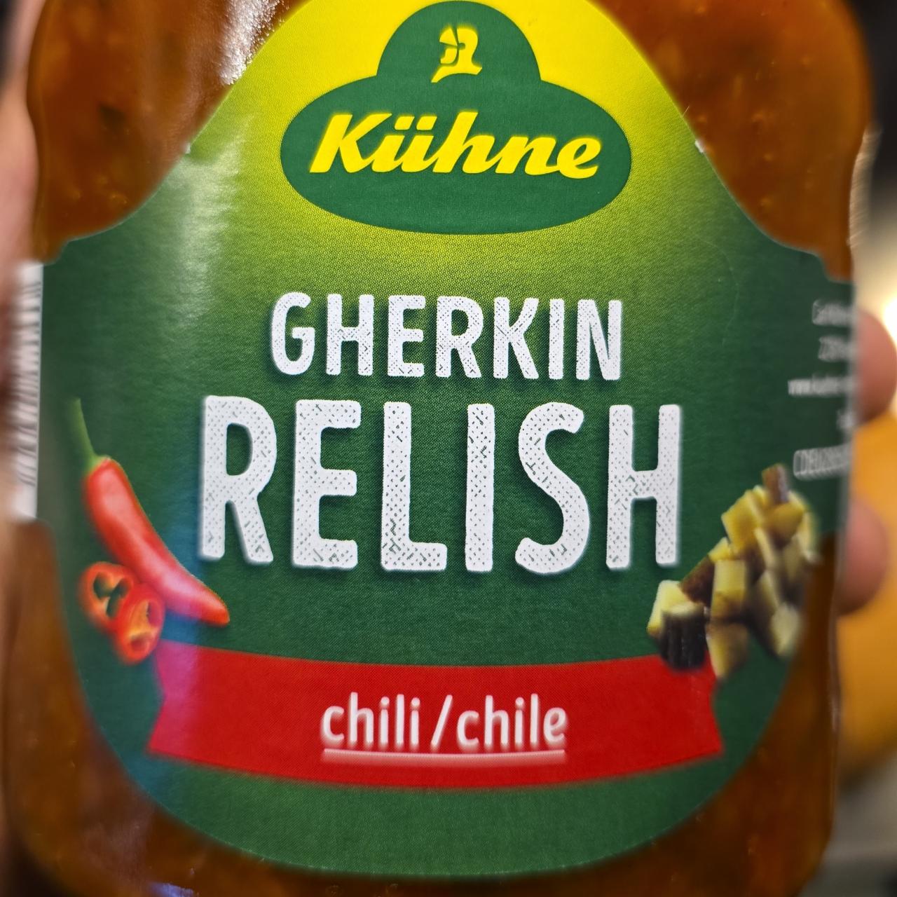 Fotografie - Gherkin Relish chili Kühne