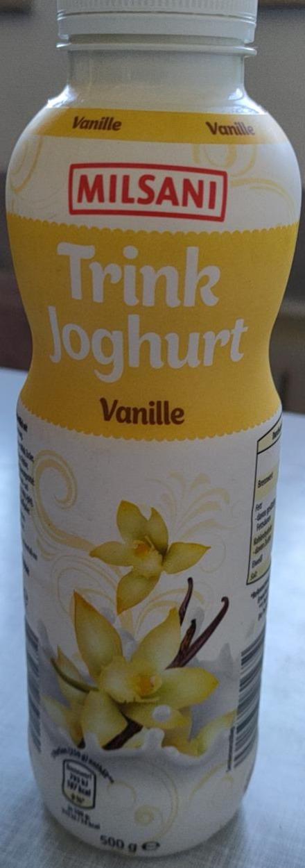 Fotografie - Trink Joghurt Vanille Milsani