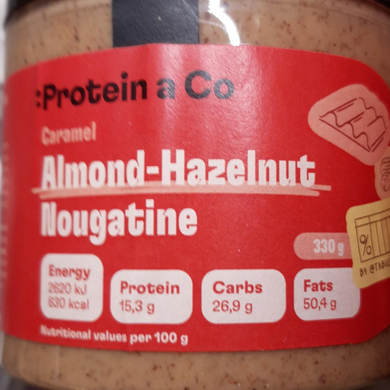 Fotografie - Caramel almond-hazelnut nougatine Protein & Co.