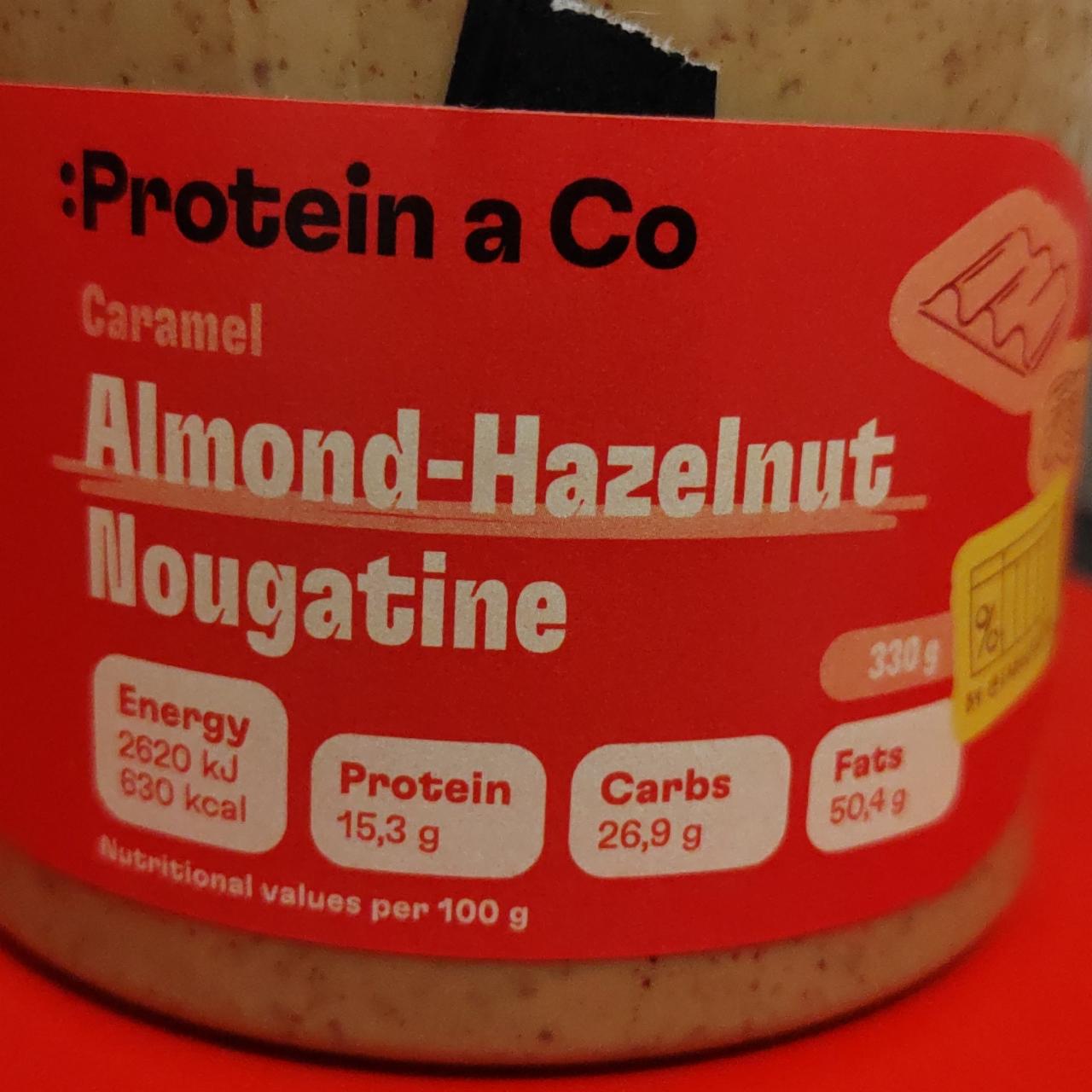 Fotografie - Caramel almond-hazelnut nougatine Protein & Co.