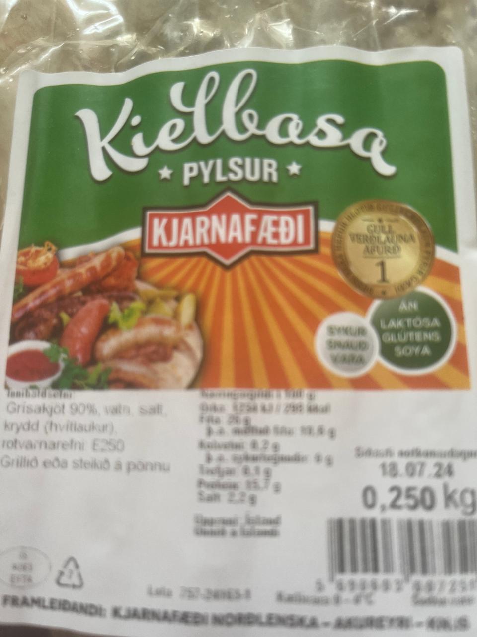 Fotografie - pylsur kielbasa Kjarnafaedi