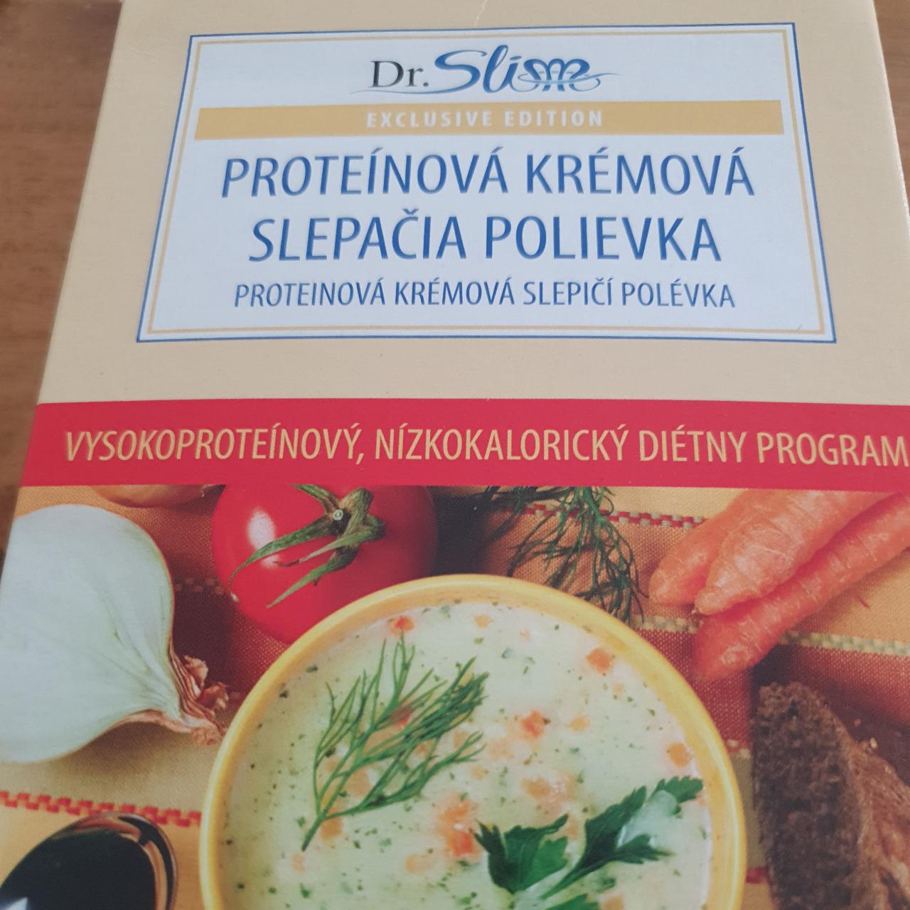 Fotografie - Proteínová krémová slepačia polievka Dr.Slim