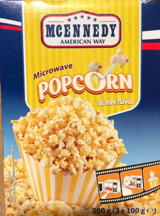 Fotografie - Microwave popcorn butter flavor McEnnedy American Way