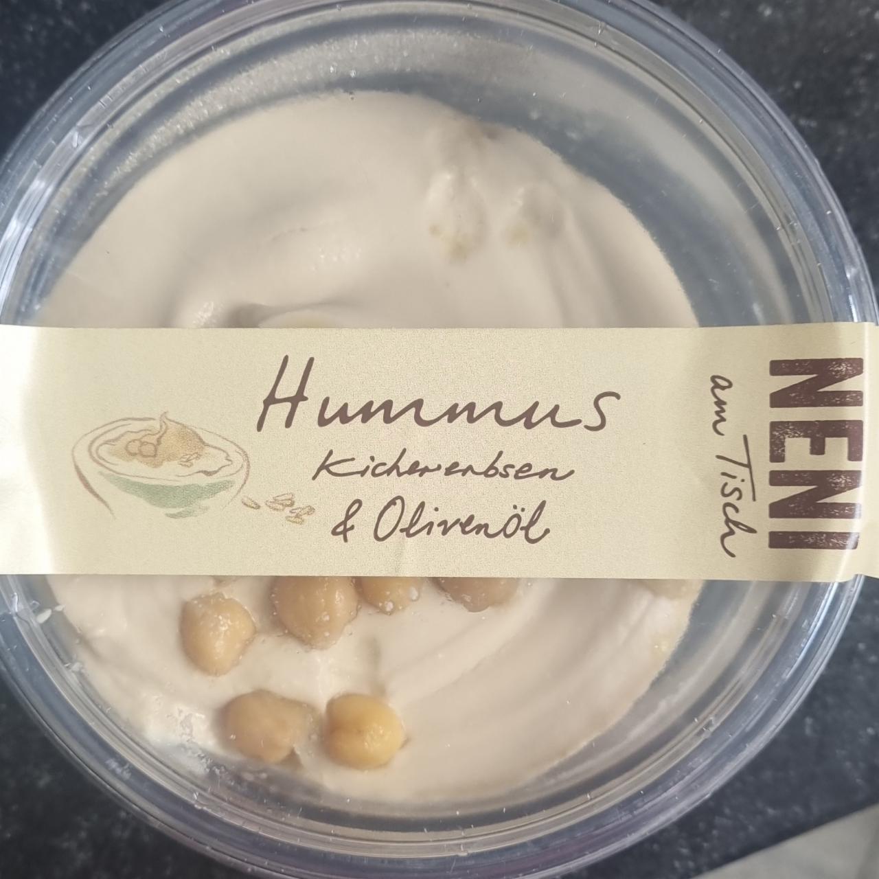 Fotografie - Hummus kichererbsen & olivenöl NENI am Tisch