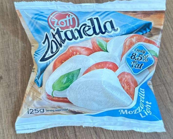 Fotografie - Zottarella mozzarella light 8,5% Zott