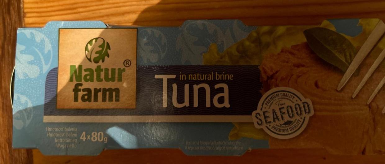 Fotografie - Tuna in natural brine Natur farm