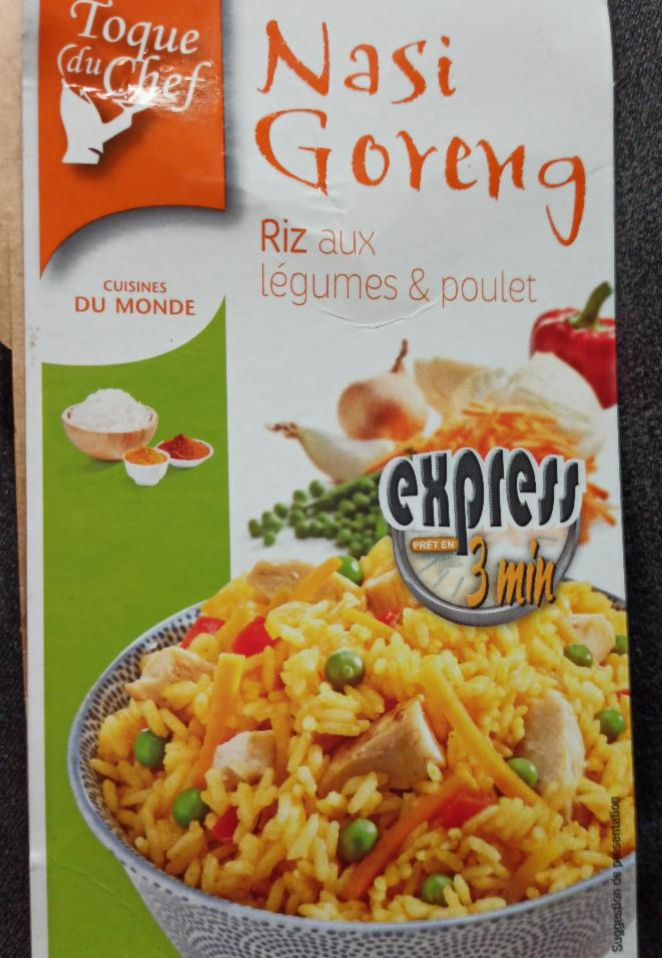 Fotografie - Riz aux légumes & poulet Nasi goreng