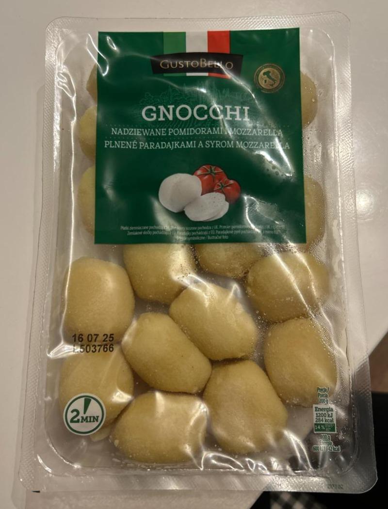 Fotografie - Gnocchi plnené paradajkami a syrom mozzarella GustoBello