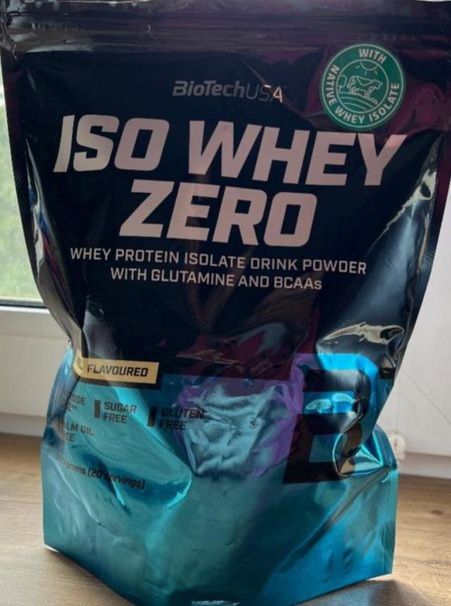 Fotografie - ISO Whey Zero Vanilla BioTechUSA