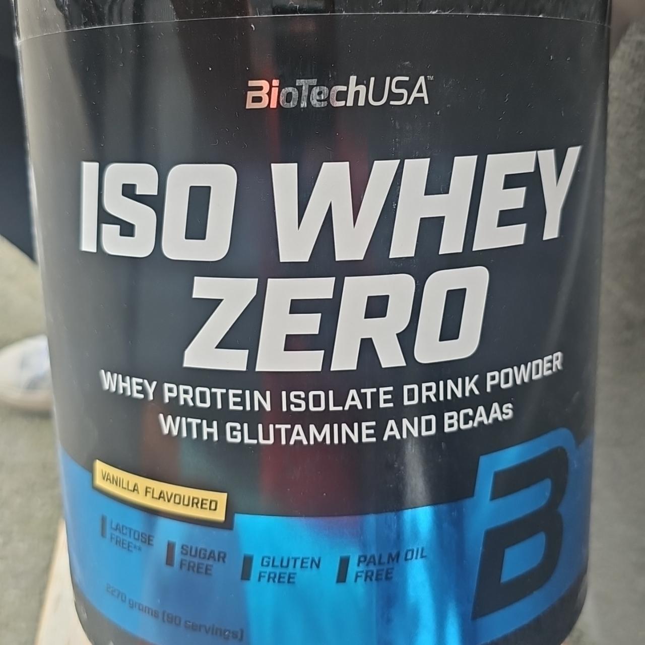 Fotografie - ISO Whey Zero Vanilla BioTechUSA