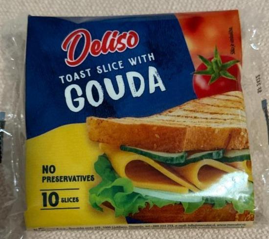 Fotografie - Toast slice with Gouda Deliso