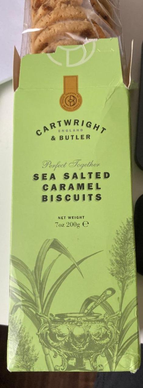 Fotografie - Sea Salted Caramel Biscuits Cartwright & Butler