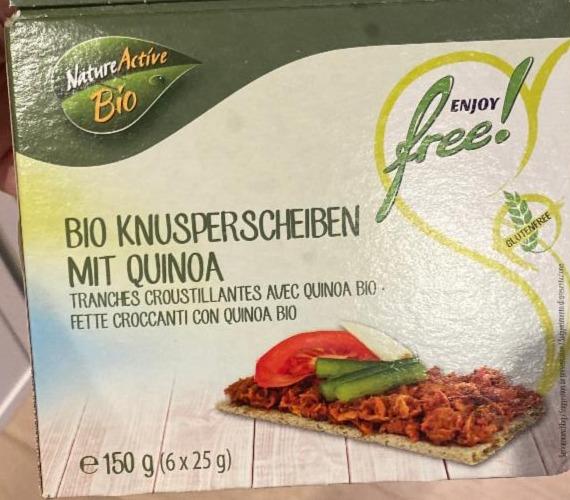 Fotografie - Bio Knusperscheiben mit quinoa Enjoy free!