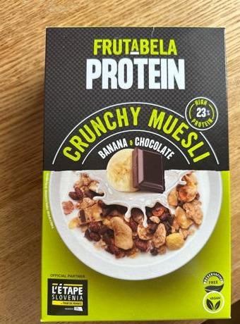 Fotografie - Protein crunchy muesli banana & chocolate Frutabela