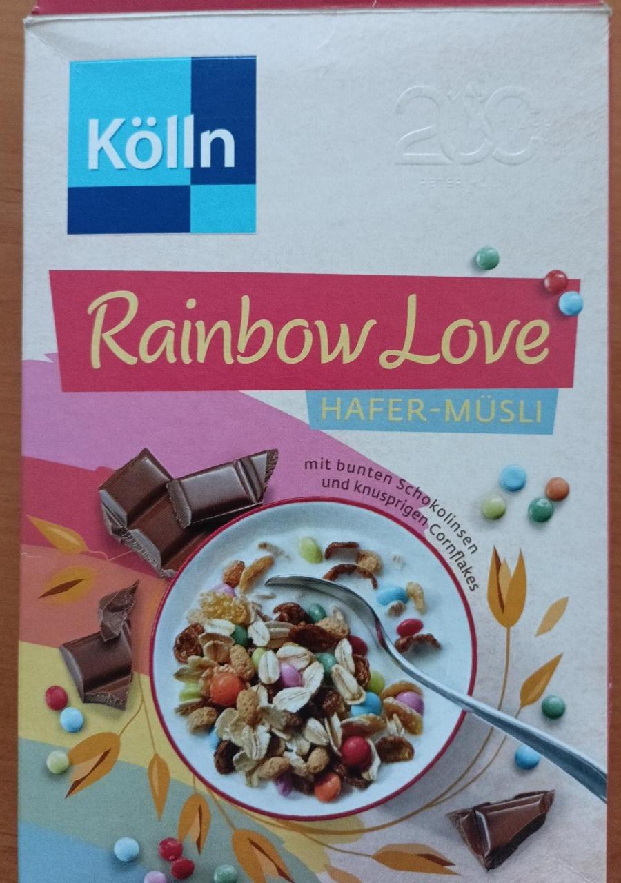 Fotografie - Rainbow Love Hafer-Müsli Kölln