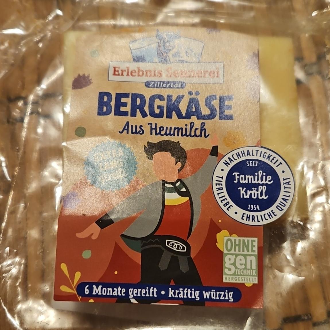 Fotografie - Bergkäse aus Heumilch 6 monate gereift Erlebnis Sennerei Zillertal