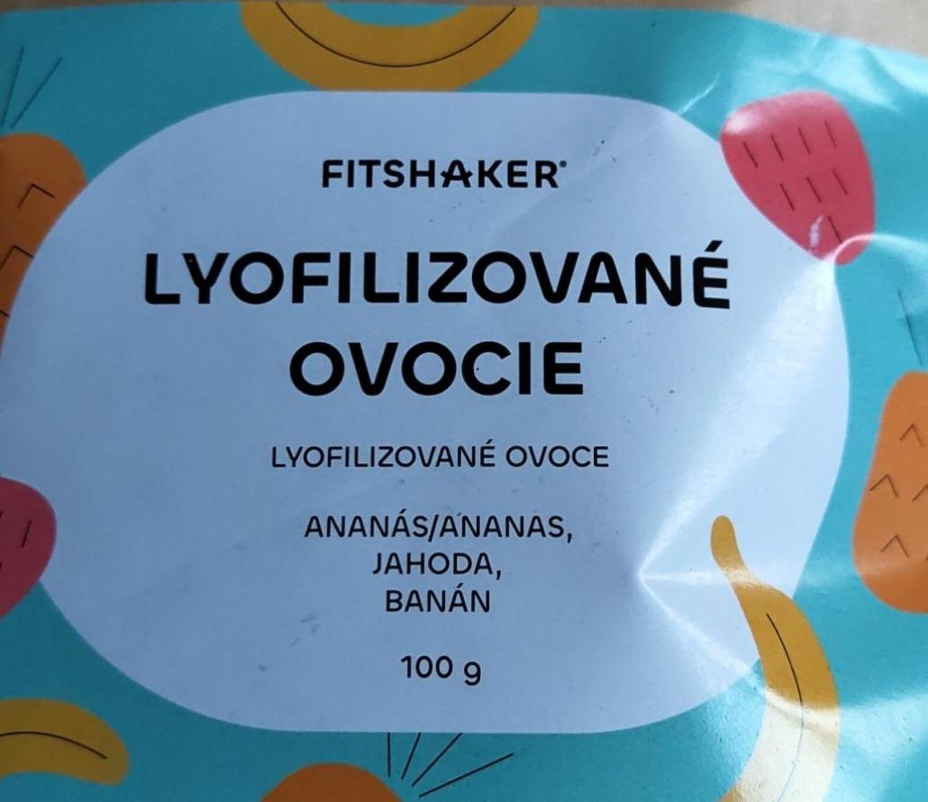 Fotografie - Lyofilizované Ovocie Ananás, Jahoda, Banán Fitshaker