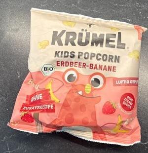 Fotografie - Krümel Kids Popcorn Erdbeer-Banane