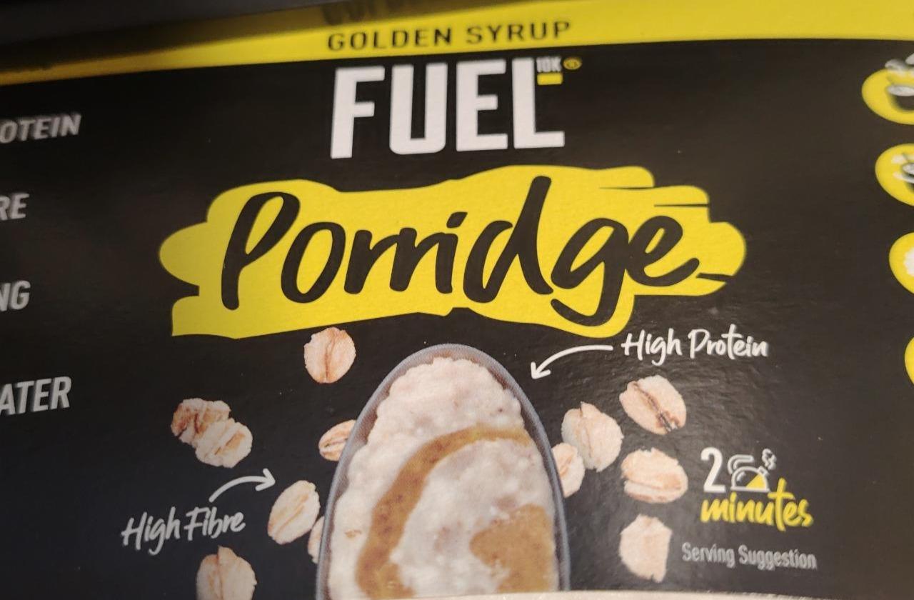 Fotografie - Porridge high protein golden syrup Fuel