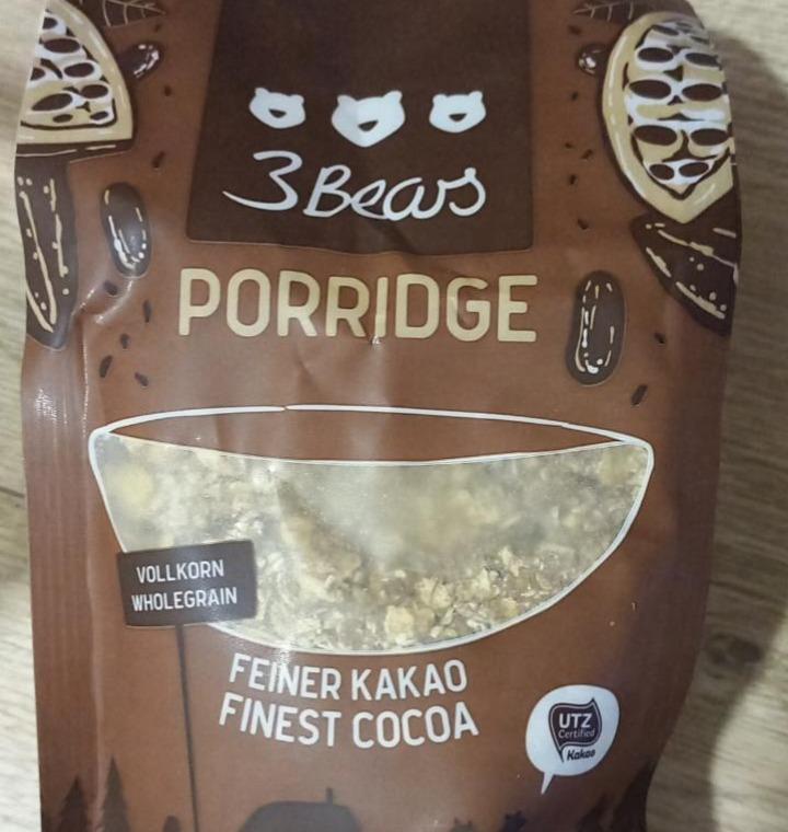 Fotografie - Porridge Feiner Kakao (Finest cocoa) 3 Bears