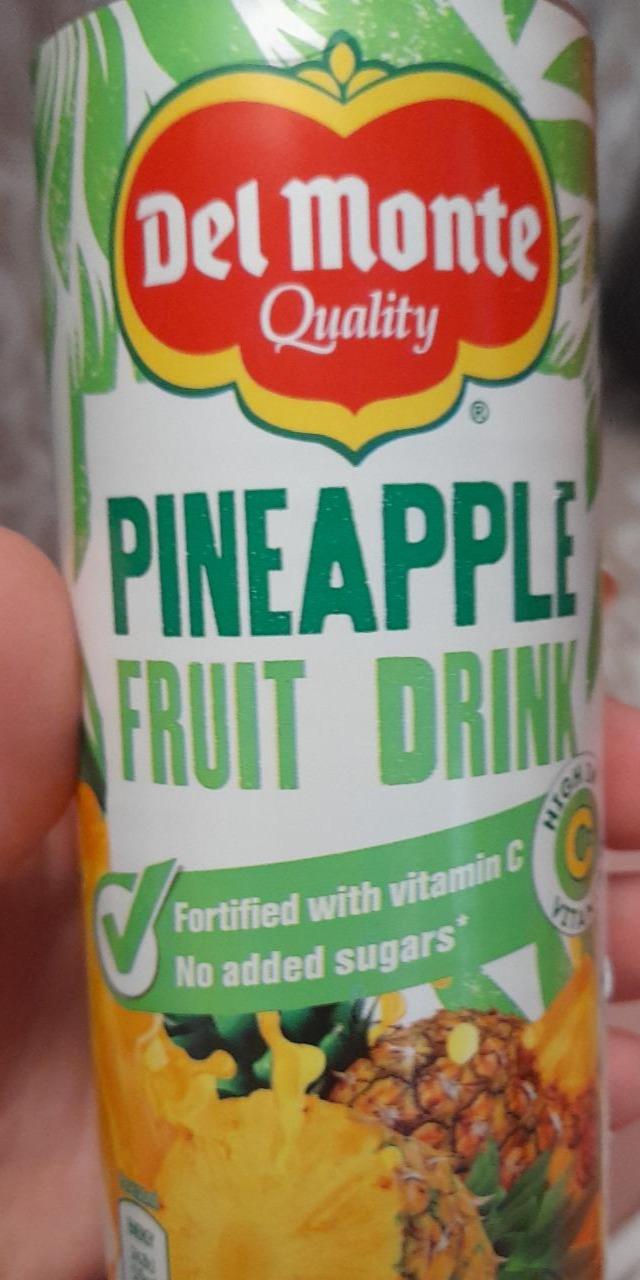 Fotografie - Pineapple Fruit Drink Del Monte Quality