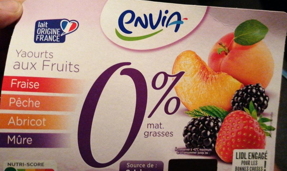 Fotografie - Yaourts aux Fruits 0% Envia