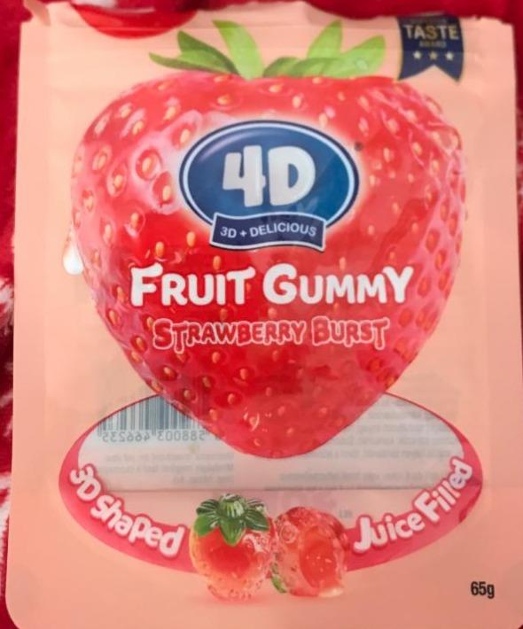 Fotografie - Fruit Gummy Strawberry Burst 4D