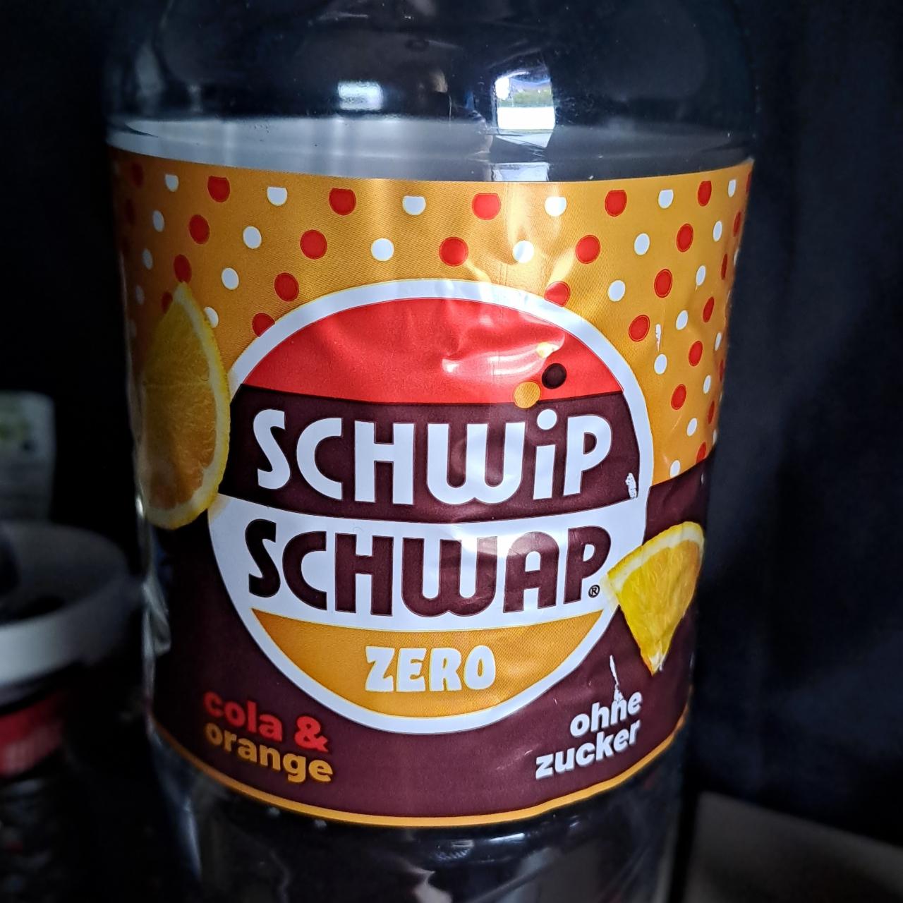 Fotografie - Schwip schwap cola a orange ZERO