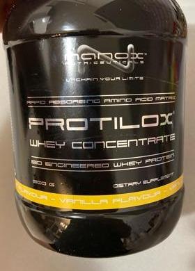 Fotografie - Protilox Whey Concentrate Vanilla nanox