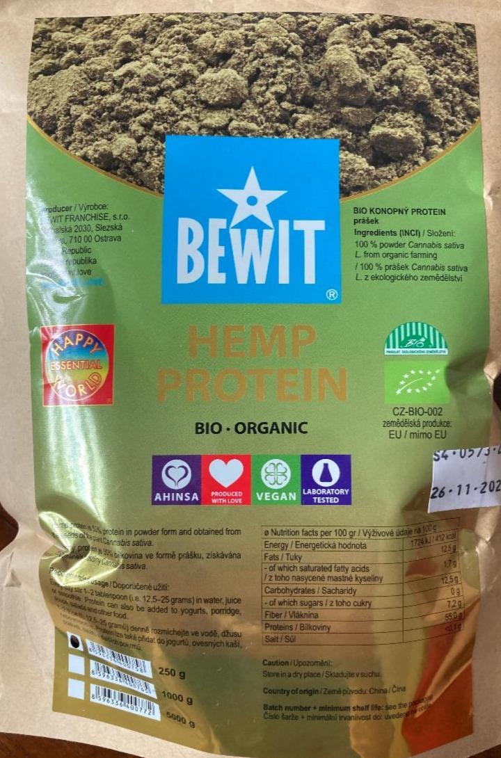 Fotografie - Bio Hemp Protein Bewit