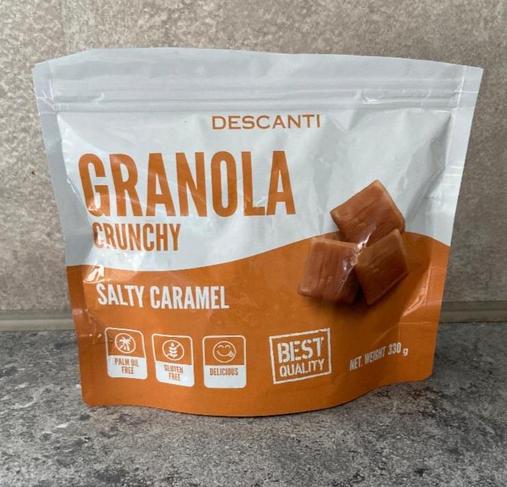 Fotografie - Granola Crunchy Salty Caramel Descanti